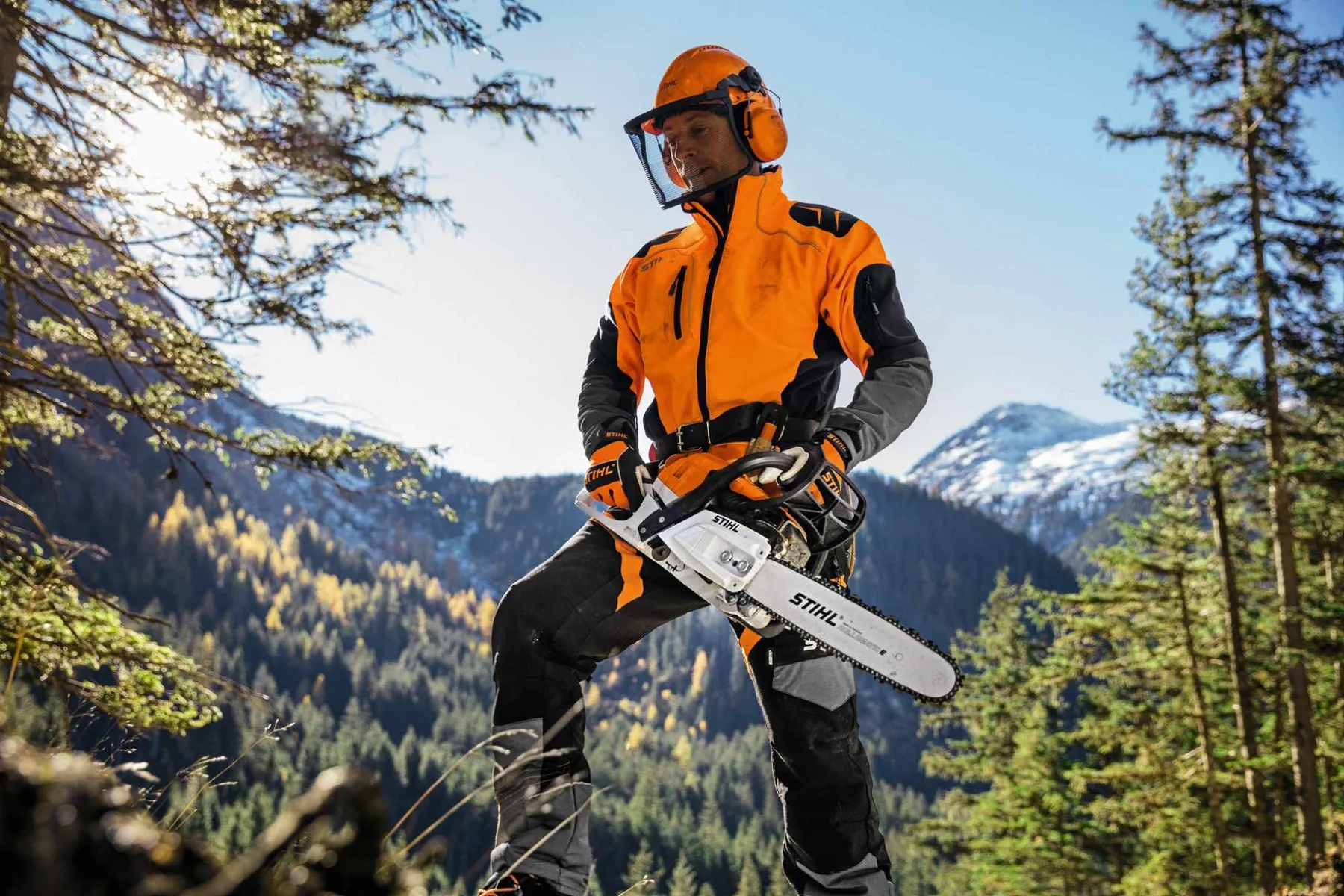 STIHL Profi Motorsäge MS 261 C-M, RS, Schienenlänge 40cm – Bild 2