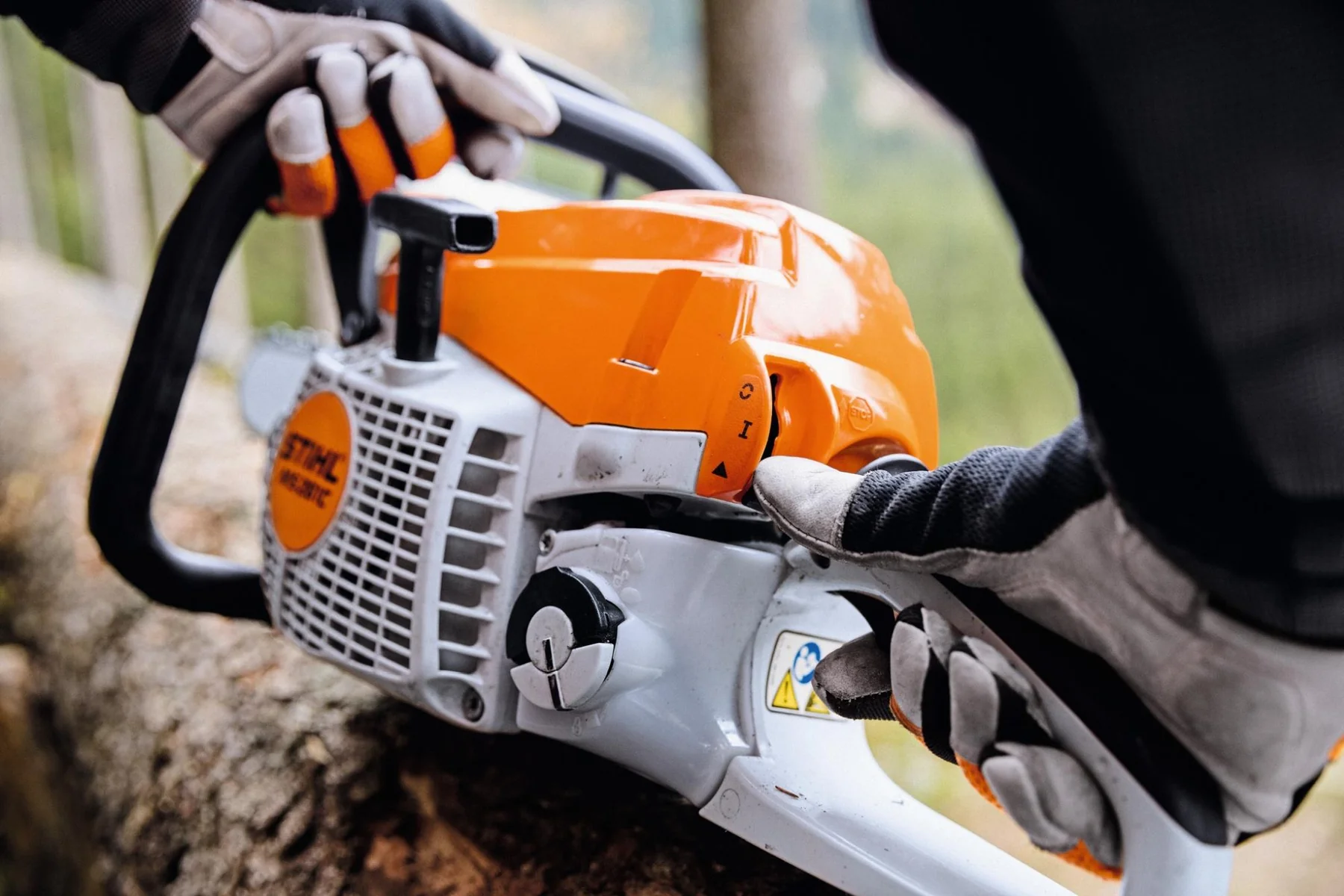 STIHL Profi Motorsäge MS 261 C-M, RS, Schienenlänge 40cm – Bild 3