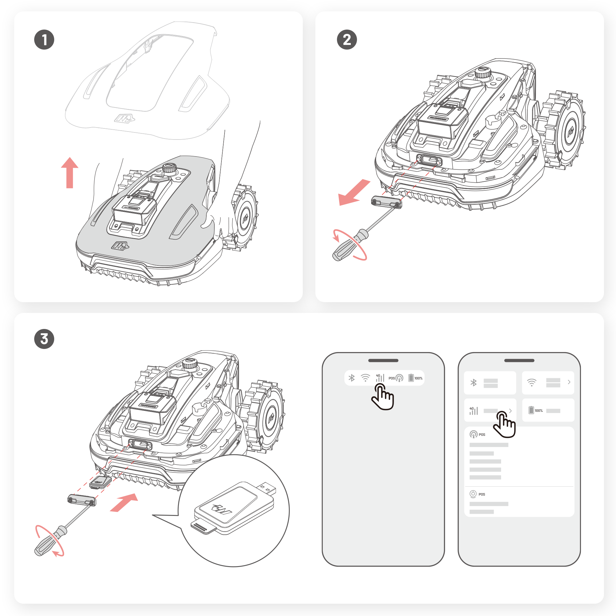 MAMMOTION YUKA mini 2 4G-Modul Mit 3 Jahren Service – Bild 2