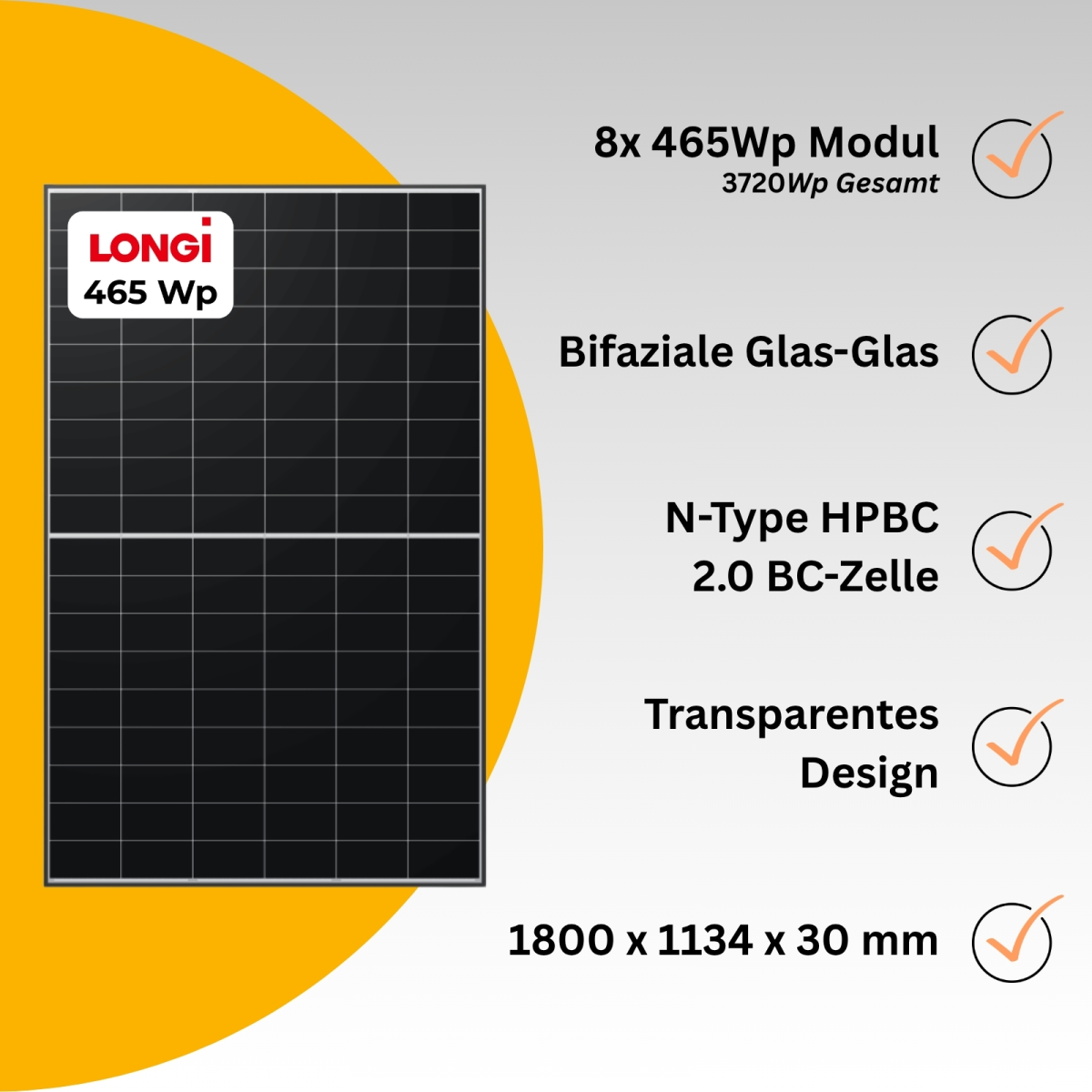 SolarTower 3.6 - 3,6 kW Solaranlage mit 5 kWh Speicher | Komplettset inkl. Ziegeldach Montagesystem – Bild 3