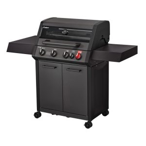Gasgrill 'Monroe ProX 4 SIR Turbo Shadow' schwarz 153,5 x 58 x 118,5 cm