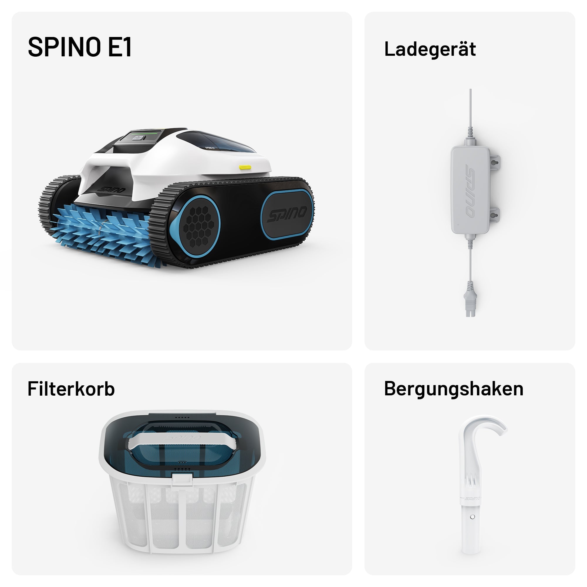 MAMMOTION SPINO E1 Poolroboter mit Bürstenlosem Motorsystem – Bild 5