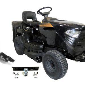 Black Edition PRO 155/84 Rasentraktor inkl. Mulchkit & Anhängerkupplung