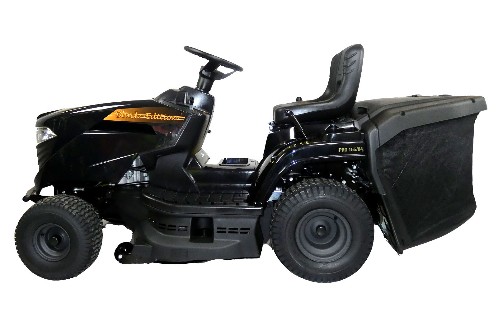 Black Edition PRO 155/84 Rasentraktor inkl. Mulchkit & Anhängerkupplung – Bild 2