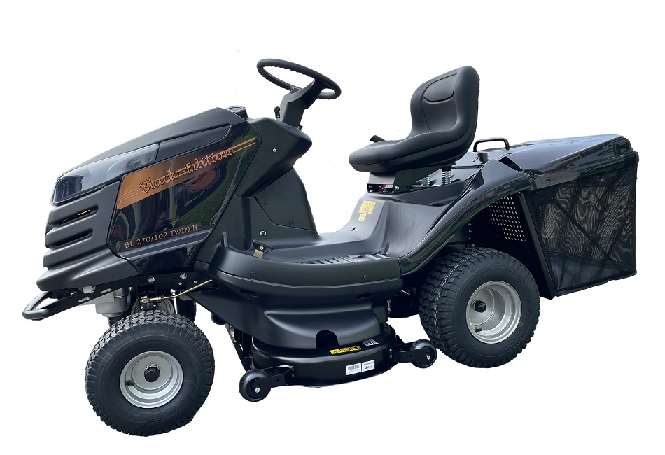 Black Edition BL 270/102 Twin H Rasentraktor inkl. Kehrmaschinenpaket tk540 – Bild 3