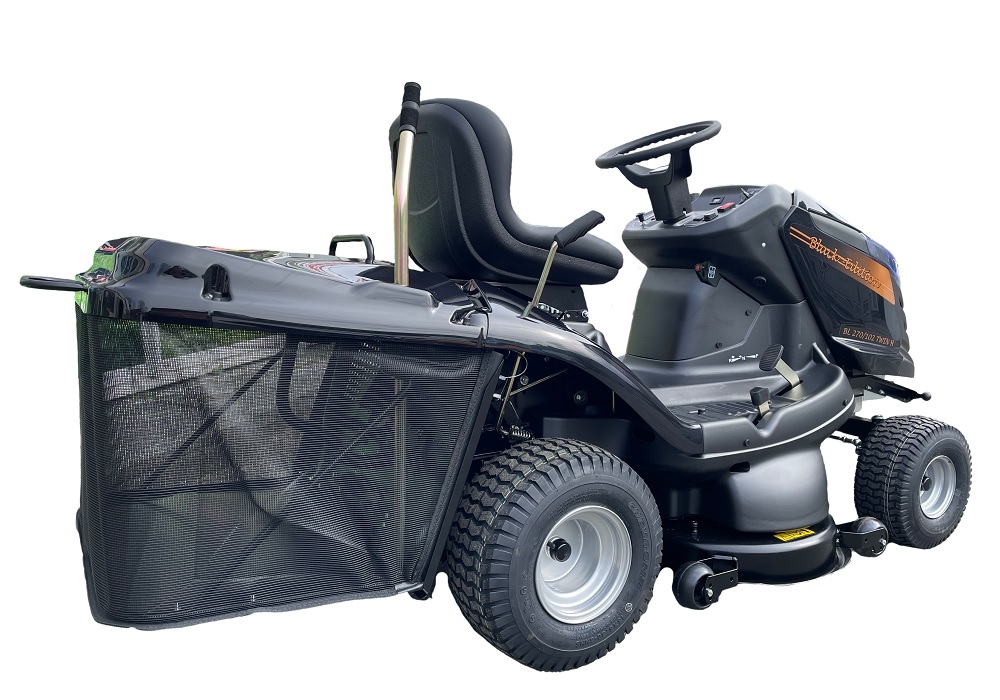 Black Edition BL 270/102 Twin H Rasentraktor inkl. Kehrmaschinenpaket tk540 – Bild 4
