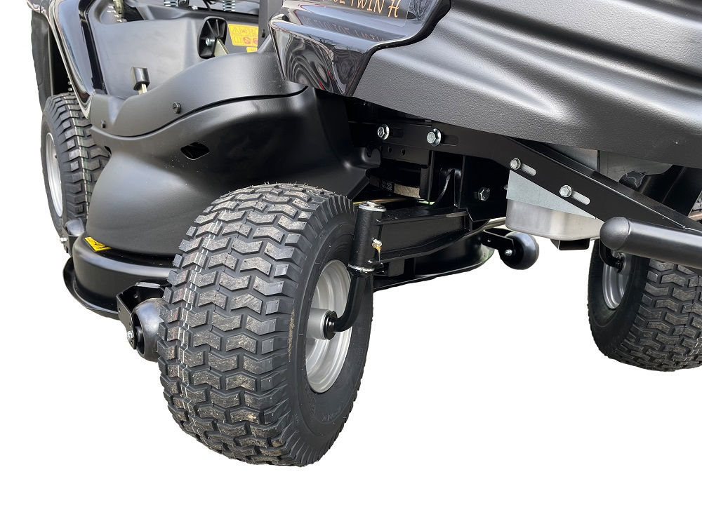 Black Edition BL 270/102 Twin H Rasentraktor inkl. Kehrmaschinenpaket tk540 – Bild 8