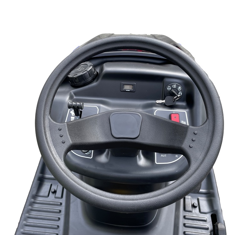 Black Edition BL 270/102 Twin H Rasentraktor inkl. Kehrmaschinenpaket tk540 – Bild 10
