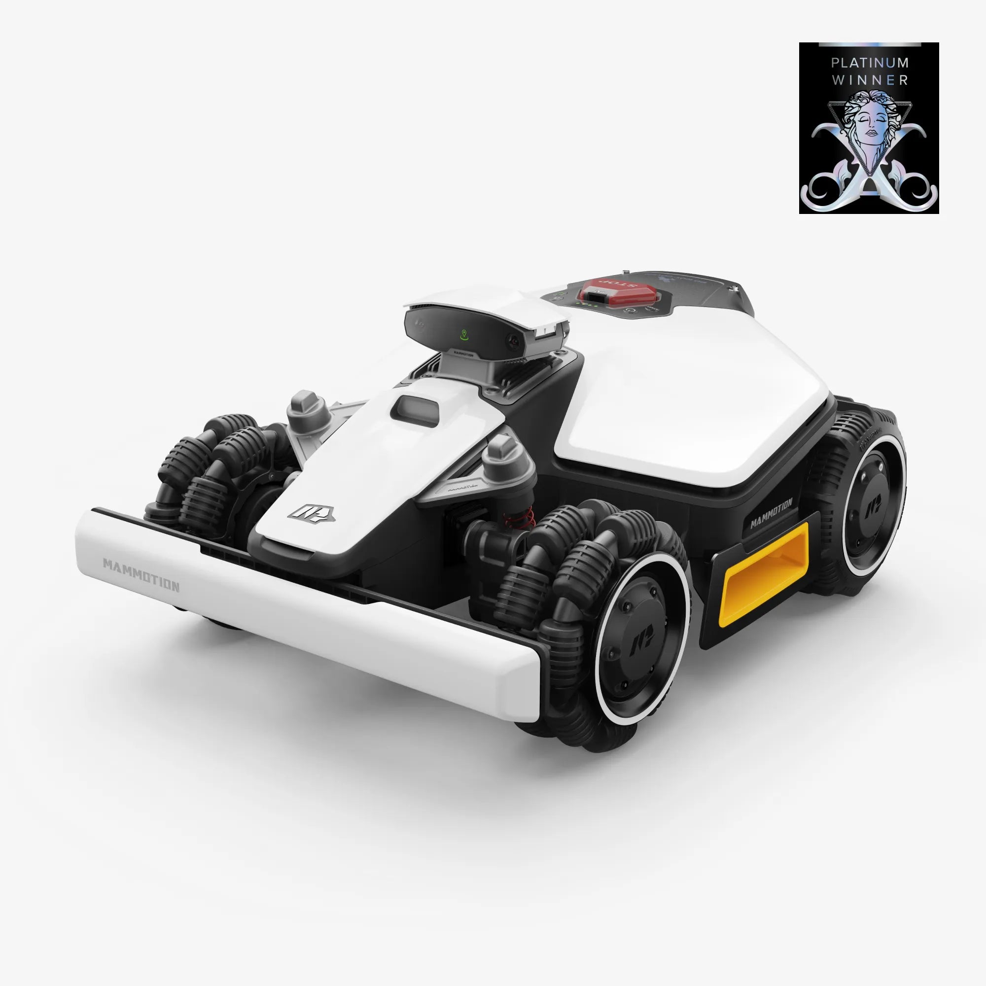 MAMMOTION LUBA mini AWD Mähroboter mit KI Vision 800-1500qm Garten