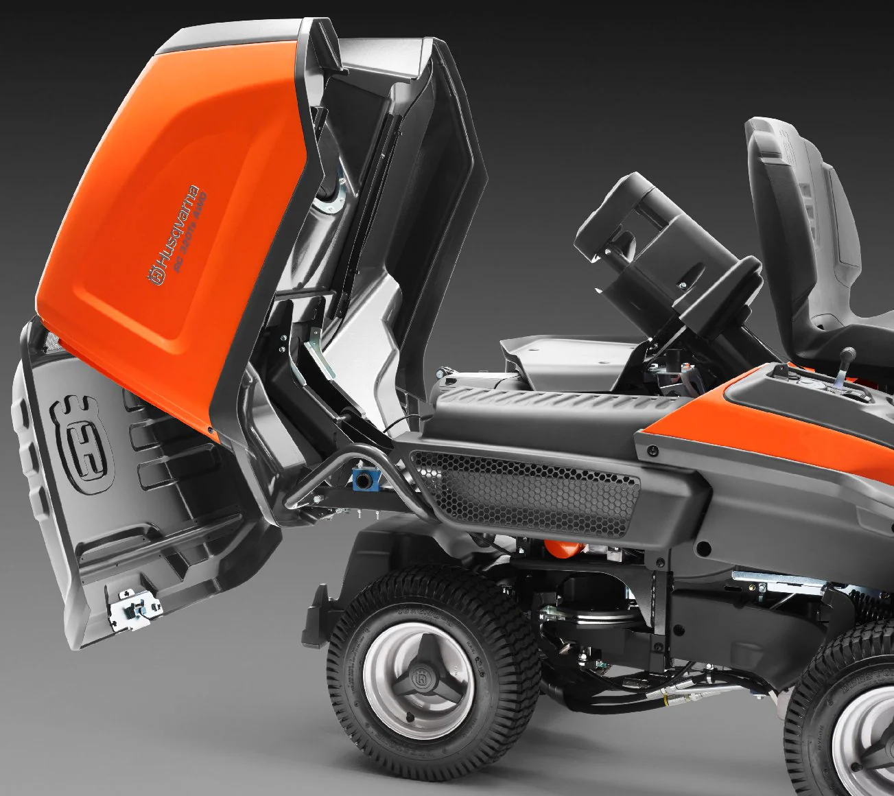 Husqvarna Profi Allrad-Frontmäher RC 320Ts AWD – Grundgerät ohne Mähdeck – Modell 2025 – Bild 9