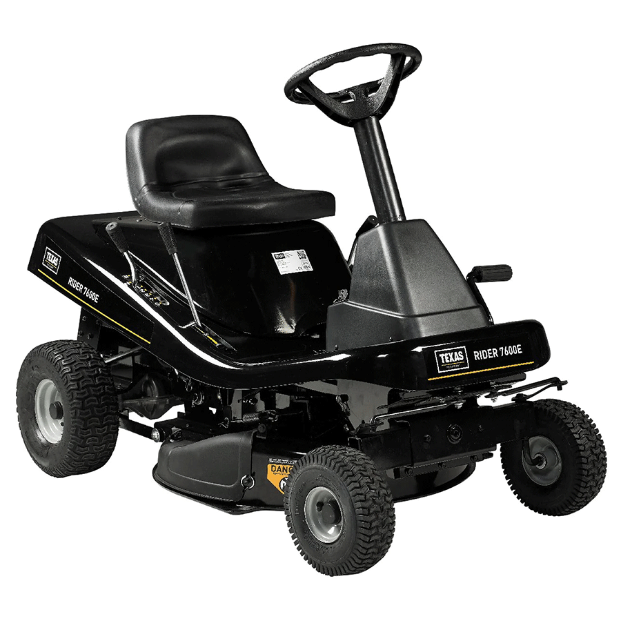 Texas Aufsitzmäher Rider 7600E 2in1 inkl. Mulchkit – Modell 2025