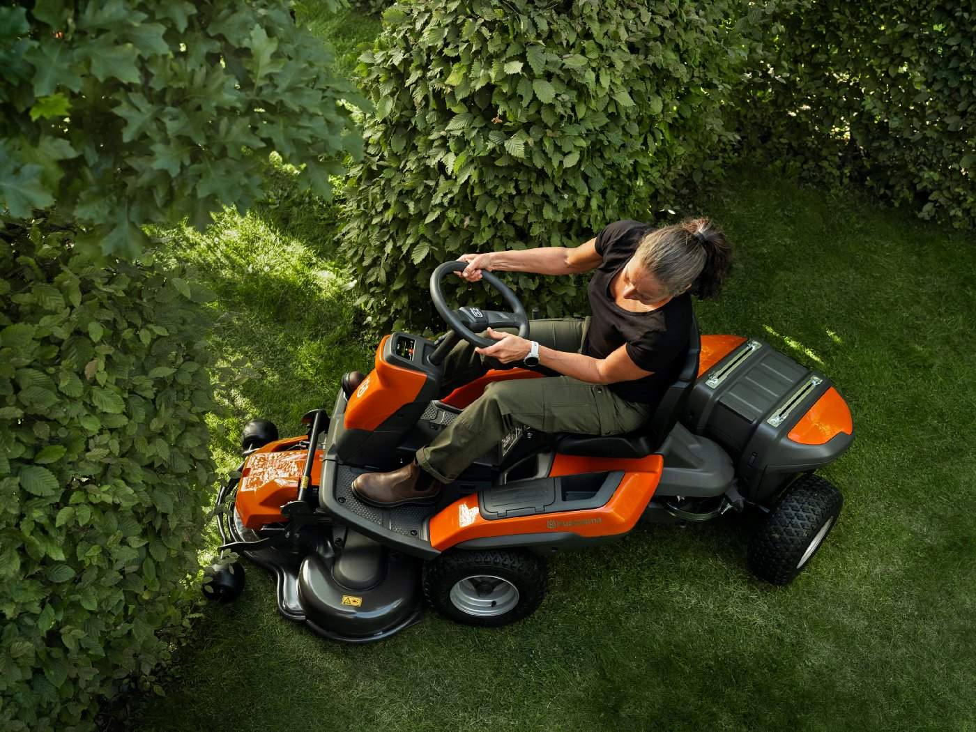 Husqvarna Akku-Frontmäher R 200iX AWD Grundgerät – Bild 3