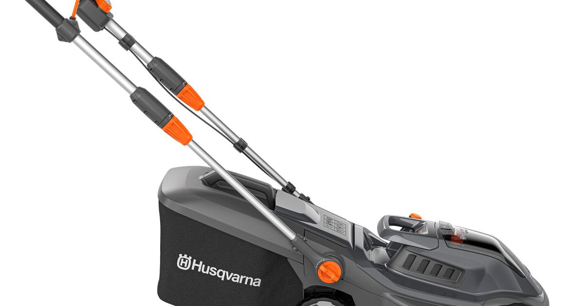Husqvarna Aspire LC34-P4A Akku-Rasenmäher 34cm mit Akku und Ladegerät