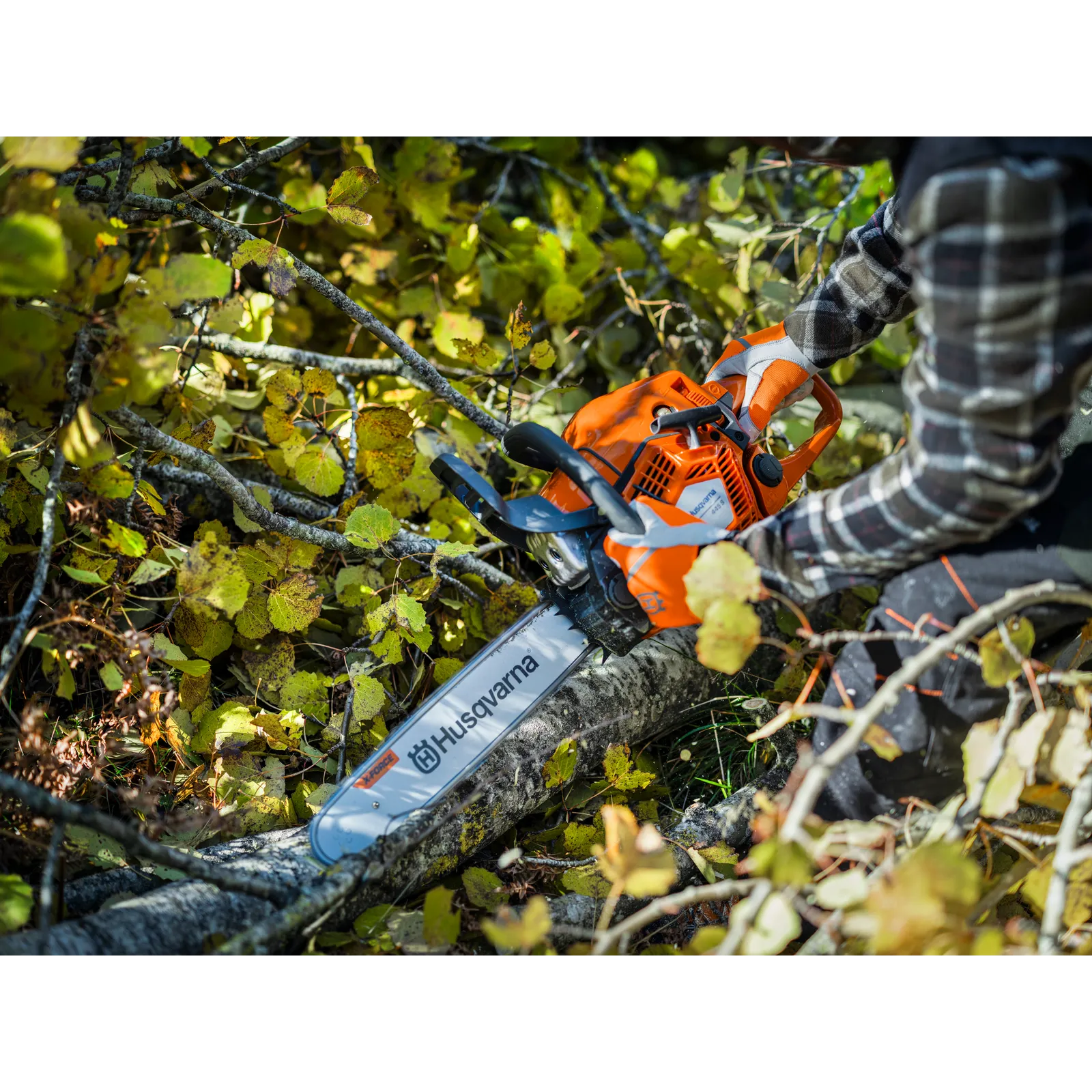 Husqvarna 445S Motorsäge 50.2 cm³ 2.2 kW 15 Zoll – Bild 4