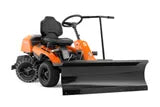 Husqvarna Schneeräumschild für R200 Rider Aufsitzmäher Anbaugerät 120cm Stahl – Bild 2
