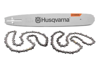 Husqvarna Kit 1 X-Force Schiene & 2 X-Cut Ketten Set