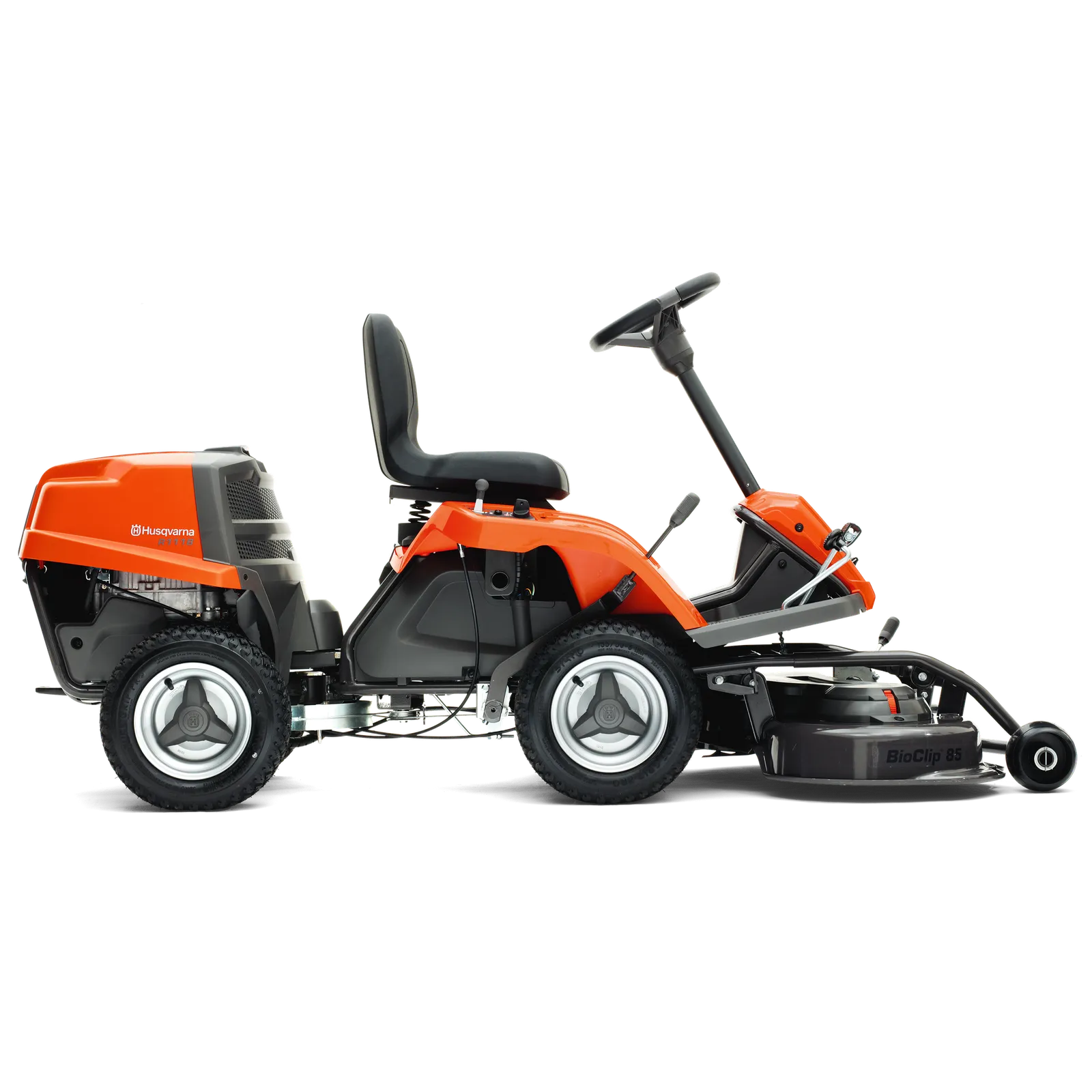 Husqvarna Rider 112C Aufsitzrasenmäher mit Combi-Mähdeck – Bild 2