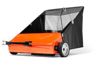 Husqvarna Rasenkehrmaschine 112cm Heckmontiertes Anbaugerät für Gartentraktoren – Bild 2