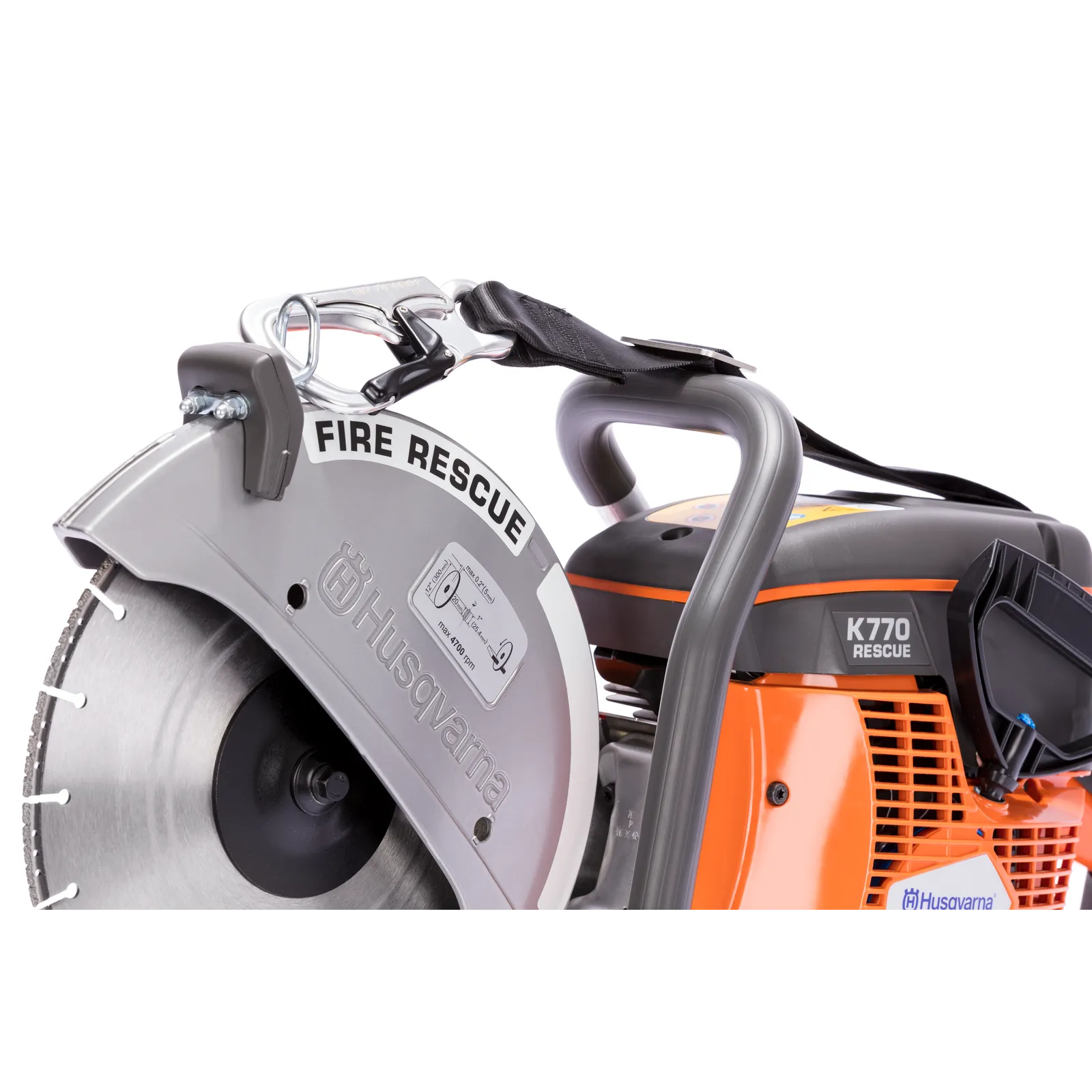 Husqvarna K 770 Rescue Rettungs-Trennschleifer 300mm 3.7kW – Bild 6