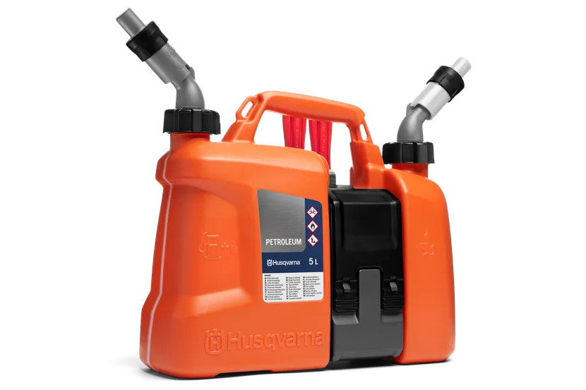 Husqvarna Kombikanister 5 L + 2,5 L Kraftstoffbehälter mit Werkzeugbox