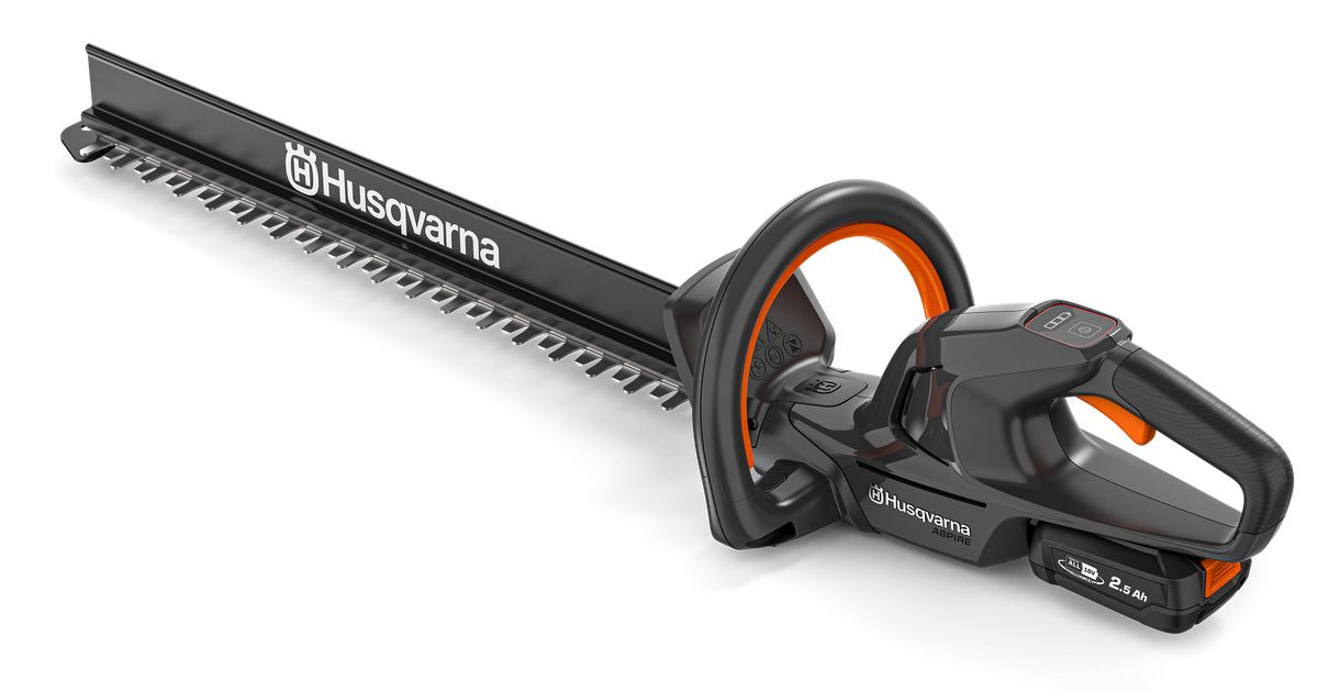 Husqvarna Aspire H50-P4A Akku-Heckenschere 50 cm mit Akku und Ladegerät