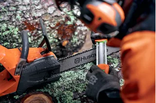 Husqvarna 2-in-1-Feilkit Schärfwerkzeug für Motorsägenketten Präzisions-Schärfer – Bild 4