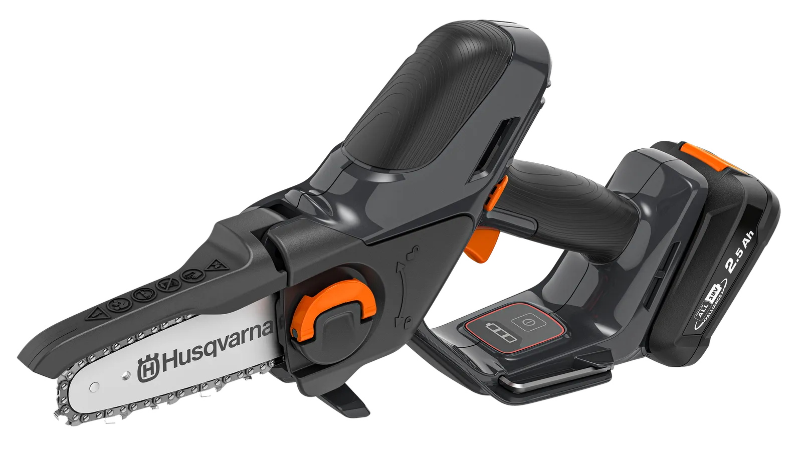 Husqvarna Aspire P5-P4A Akku-Astsäge mit Akku und Ladegerät